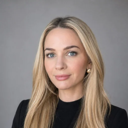 woman with long blond hair
